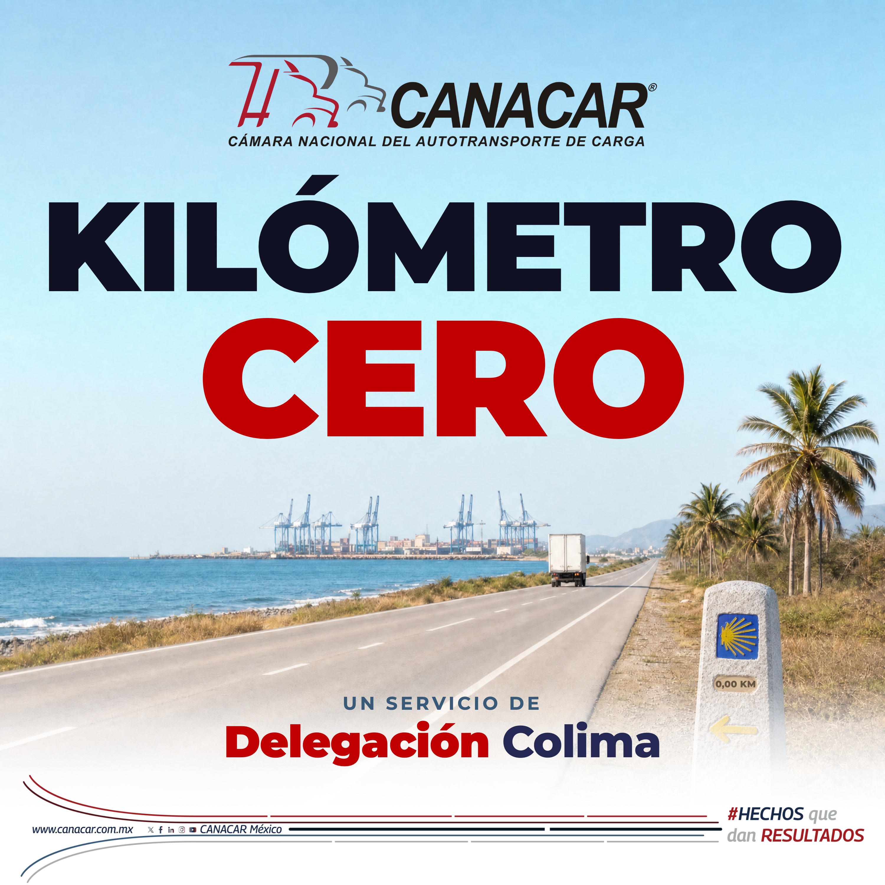Portada de Kilómetro Cero · CANACAR Colima